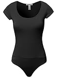 FPT Womens Basic Short Sleeve Bodysuit