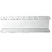 MyGift Wall Mounted Clear Acrylic Dry Erase Marker Holder Organizer for 6 Markers and Eraser Holder, Hanging Whiteboard Accessories Rack for Office Home Dorm Classroom Meeting Room