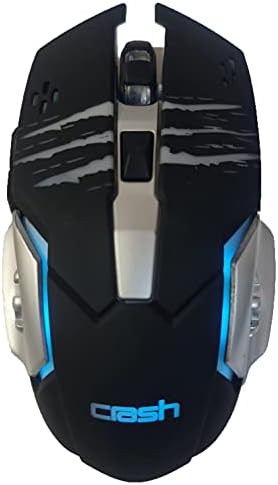 Crash X100 Wireless Professional Gaming Mouse 7 LED Color 4800 DPI 7 ...