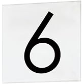 Sans Serif - 4.5 Inch 6/9 Square Tile