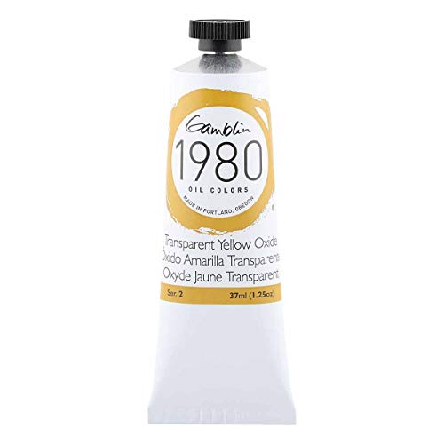 Gamblin 1980 Oil Trans Yellow Oxide 37Ml