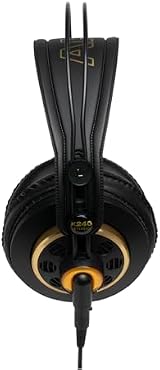 AKG K240 Studio Professional Semi-Open Over-Ear Headphones with 3.5mm and 1/4" view 3