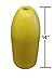 KUFA Sports 6x14-Inch Shrimp Trap Float (2-Pack), Yellow