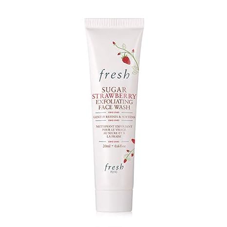 fresh sugar strawberry scrub