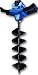 Landworks Earth Auger Power Head w/Steel 6"x30" Bit Heavy Duty Electric Cordless Lithium-Ion Battery & Charger for Earth Burrowing/Drilling & Post Hole Digging (Earth Auger 6" Set) primary