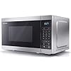 SHARP YC-MG02U-S 800W Digital Touch Control Microwave with 20 L Capacity, 1000W Grill & Defrost Function – Silver