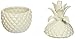 IMAX Bala Lidded Pineapple, Small, White