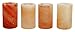 Himalayan Salt Shot Glasses, Tequila Shot Glasses Set of Four (4) Food Grade Himalayan Salt