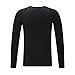 Devoropa Youth Boys Compression Thermal Shirt Long Sleeve Fleece Baselayer Soccer Baseball Undershirt