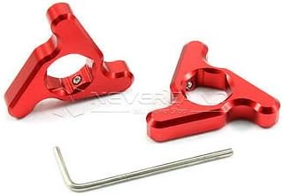 Aridox(TM) Hot sale 2pcs Red 14mm Motorcycle CNC Fork Preload Adjusters Screw Cap Fit For Z 750 R1 GSXR 1000 #28C20