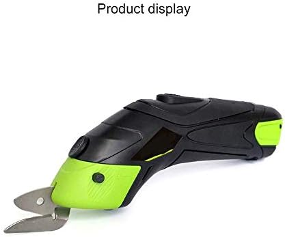 Cordless Cutter Potable Electric Scissor Hand-held Multi-Function Charging Scissors with 2 Blades for Clothing Shoe Bag Curtain Cloth Art Carton Packing