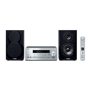 Yamaha MCR-N470D MusicCast Micro-componentensysteem, zilver/zwart