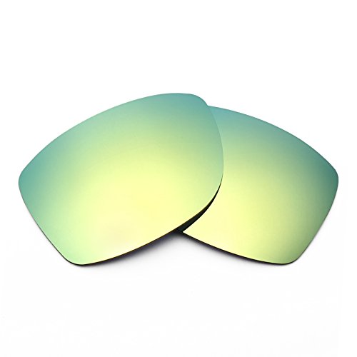 MRY Polarized Replacement Lenses for Oakley Jupiter Squared Sunglasses (Standard, 24K Gold)