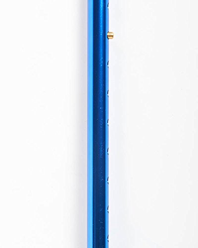 Derby Handle Cane by RMS | Walking Cane with Comfort Grip Handle | Adjustable Height, Lightweight Walking Stick Mobility Aid (Blue) - Thumbnail 2