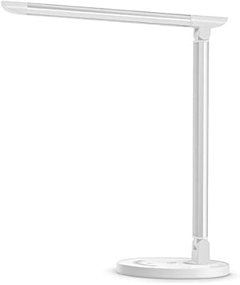 Taotronics Led Desk Lamp Eye Caring Table Lamps Dimmable Office Lamp With Usb Charging Port Touch Control 5 Color Modes 12w Official Member Of Philips Enabled Licensing Program Amazon Com Au Lighting