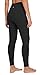 Yogalicious Womens High Waisted Leggings Squat Proof Workout Running Yoga Pants- Black Lux 25