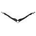 Head Tilt Double Dog Leash, Black, one Size (HT61002B)