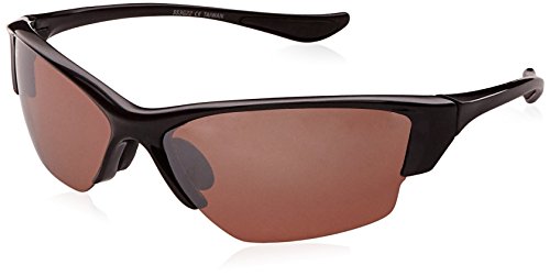 Polarized Sunglasses with TR90 Unbreakable Frame TRPL27 (Black & Bronze)