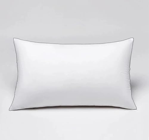 Photo 1 of Luxury High Fill Power Goose Down Pillows 700Fill? Breathable Cotton Shell, Orthopedic Support for Back, Stomach Side Sleepers, King Size Bed Pillows 20"x36", 1 Pack