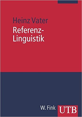 Referenz Linguistik Amazon De Vater Heinz Bucher
