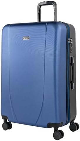 - Maletas Grandes De Viaje Rígidas Ligeras con 4 Doble Rueda 360° Maleta Grande 23 Kilos Alta Resistencia Maleta XL Duradera, Azul Marino-Antracita