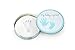 Tiny Ideas Handprint or Footprint Keepsake with Storage Tin, Babyprints DIY Clay Imprint Making Kit, Gift For New And Expecting Parents, Blue