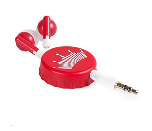 Budweiser Wired Headset for Universal/Smartphones/Tablets/MP3 Players - Budweiser Red