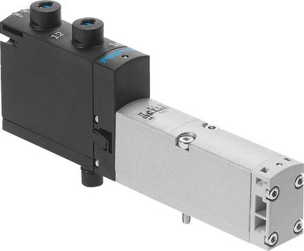 Festo VSVA-B-B52-ZD-A2-1T1L VSVA Series Standard Based Solenoid Valve, 5/2 Bistable, 550 l/min Standard Nominal Flow Rate