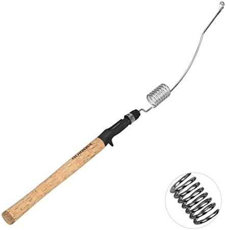 EMMROD Stainless steel elastic rods corks long handle fishing rods can be Luya fishing, raft fishing, boat fishing MQL-7C