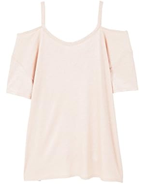 Mango Women's Off-Shoulder Flowy T-Shirt