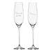 After All This Time? { Always } Champagne Flutes. Set of Two Laser Engraved. Wedding, Anniversary, Harry Potter and the Deathly Hallows