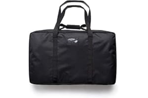 JumpOff Jo - Travel Bag and Transport Tote for Baby Lounger, Keep Newborn Loungers Clean and Secure, Compatible with DockATot, Snuggle Me and Other Baby Nest Pillows - Black