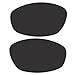 ACOMPATIBLE Replacement Black Polarized Lenses for Oakley Whisker Sunglasses