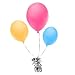 Metallic Silver Balloon Weights (pack of 12) by LD Goods