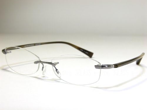 Amazon Br オリバーピープルズ６７７ ｐ Br 買うなら 今でしょ Br 知的フチなしメガネ Br メンズ メガネ サングラス 服 ファッション小物 通販