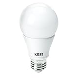 Kobi Electric  K0M8 10-watt (60-Watt) Omni Directional A19 LED 4000K Neutral White Light Bulb, Dimmable