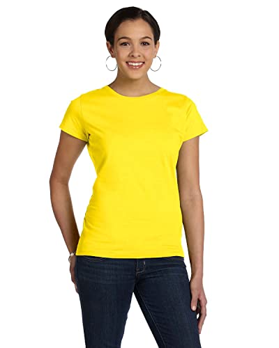 AquaGuard Women's Combed Ringspun V-Neck T-Shirt – 5.5 Oz, 100% Cotton, Classic Feminine Fit - View #4