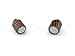 CleverDelights 8 Magnetic Jewelry Clasps - Spiral Style - Antique Copper Color - Necklace Converter