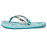 Reef Girls Kids Stargazer Print Flip-Flop, Aqua