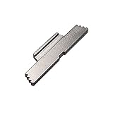 Fixxxer Extended Stainless Steel Best Grip Angle Lock for All Glock Models and Generations 1-4 Excluding G36, G42, or G43 Models (Extended Takedown Plate)