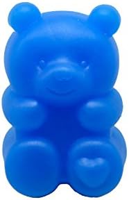 KKYT Stress Reliever Toys, Slow Rising Squishies Fun Squishies Toys Squeeze Stress Relief Squishy Toys Squeezable Cute Mini Bear Gummy Squishies Toys for Adults Kids Office Anxiety Reducer (BU)