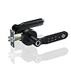 PINEWORLD Smart Keyless Entry Door Lock Thumbprint Bluetooth Digital Deadbolt with Touch Keypad, Left and Right Handed…