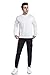 OTTBOOM Men's Premium Cargo Pants Twill Cargo Jogger Pants (Black, 36W x 32L)