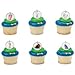 24 Pack The Secret Life of Pets Dog Tags Cupcake Rings Max and Snowball Kids Birthday Party Supplies Great for Favor Bags