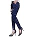 Sexyshine Women's Casual High Waisted Destroyed Ripped Hole Denim Pants Long Stretch Pencil Jeans(BE,M) A-Blue