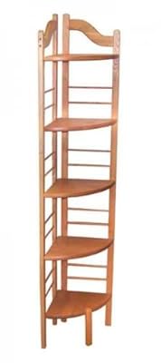 Manchester Wood 5-Tier Corner Baker's Rack in Golden Oak