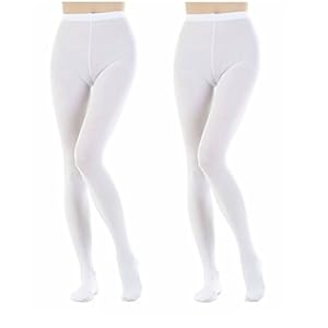 Neska Moda Women’s 2 Pair Panty Hose Long Comfort Stockings Tights