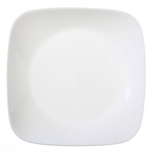 Corelle Square Pure White 8-3/4â€ Salad Plate (Set of 12)