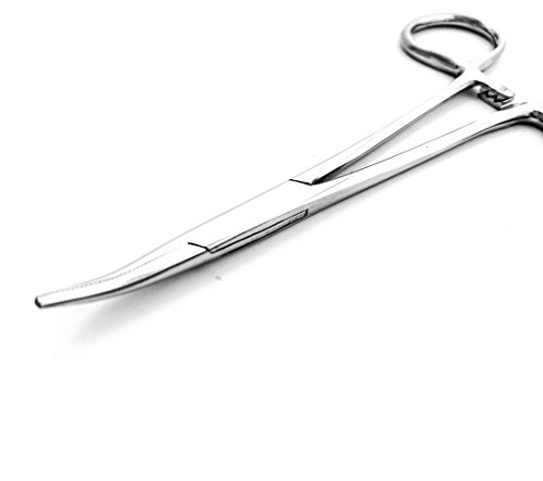 (Lot of 10) MOSQUITO HEMOSTAT LOCKING FORCEPS 5 CURVED & 5 STRAIGHT Stainless Steel