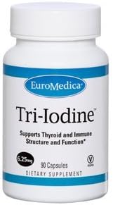 Euromedica - Tri Iodine 6.25 mg 90caps by Euromedica